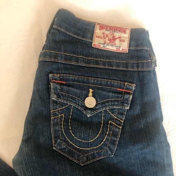 True Religion Joey Twisted Leg Jeans • Sz 26 - Picture 3 of 7